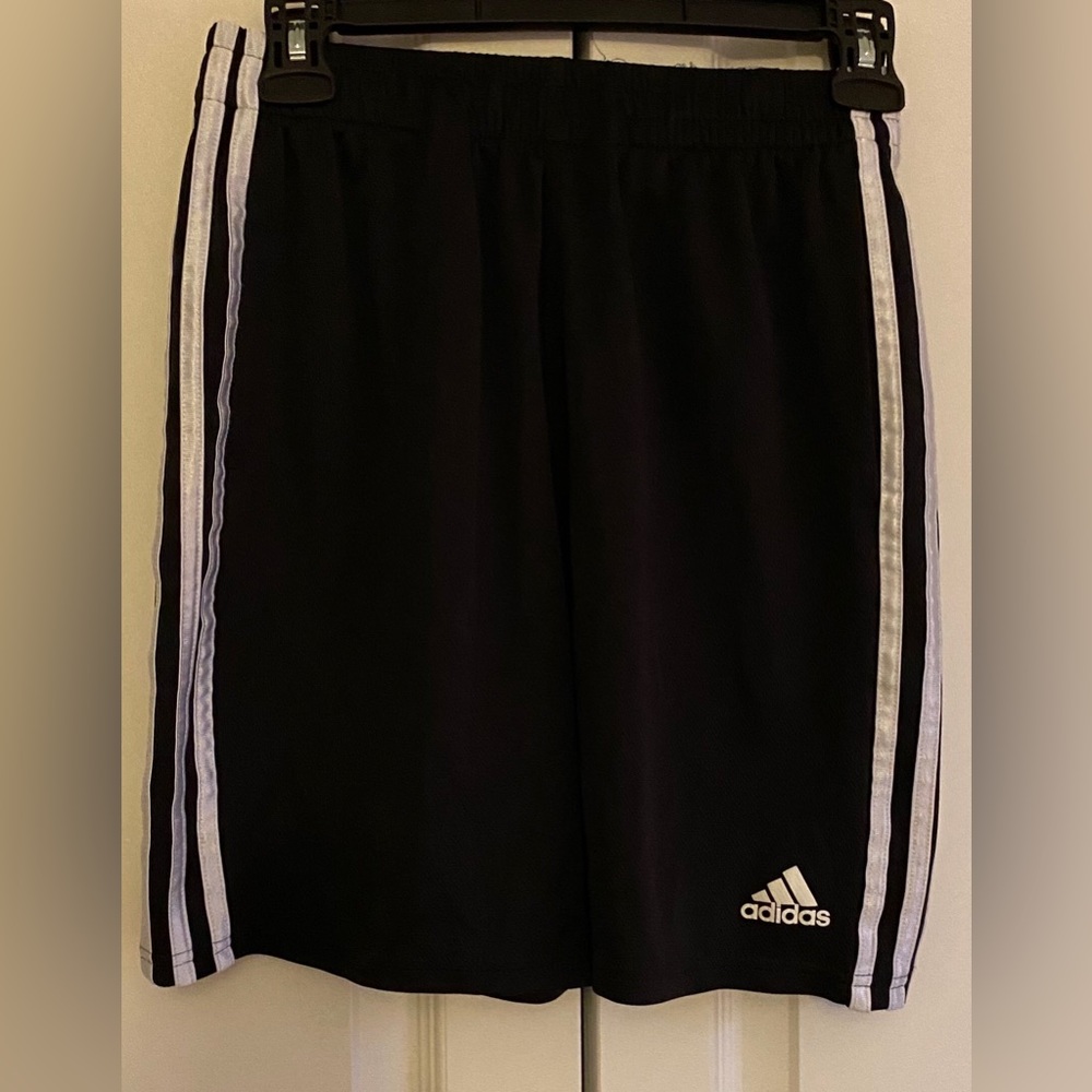 Get summer ready. Adidas Boys basketball shorts